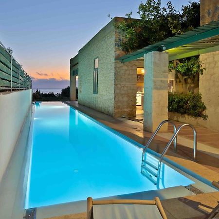 Villa Mediterranea, With Heated Pool Livadia  Экстерьер фото