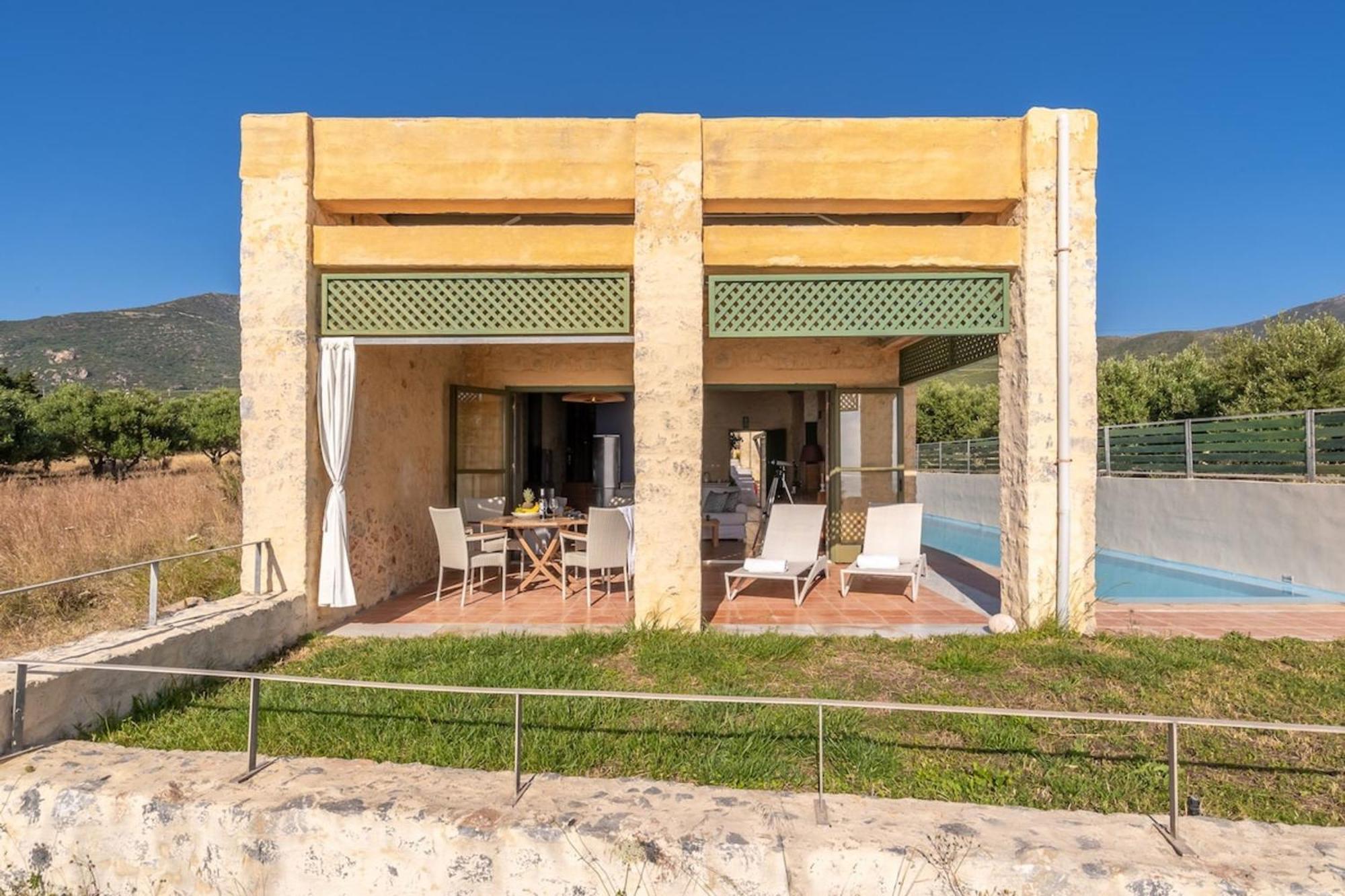 Villa Mediterranea, With Heated Pool Livadia  Экстерьер фото
