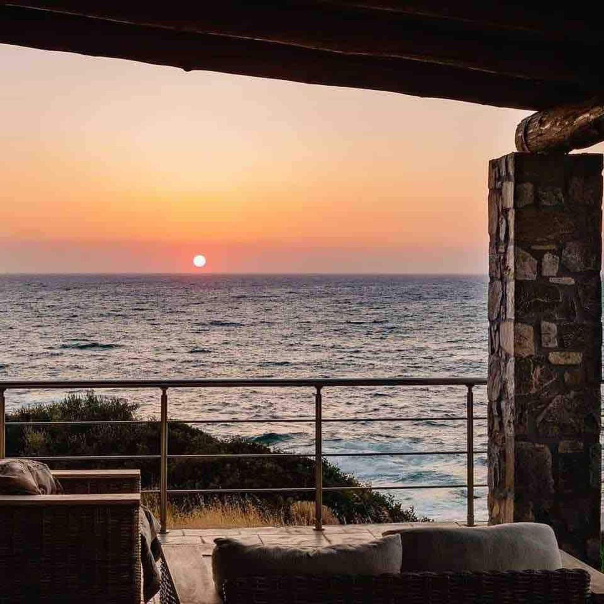 Villa Mediterranea, With Heated Pool Livadia  Экстерьер фото