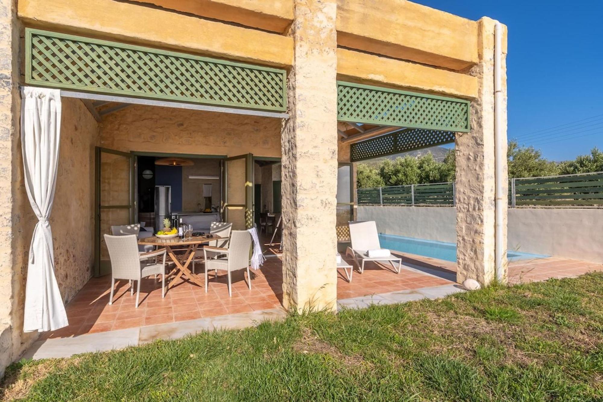 Villa Mediterranea, With Heated Pool Livadia  Экстерьер фото