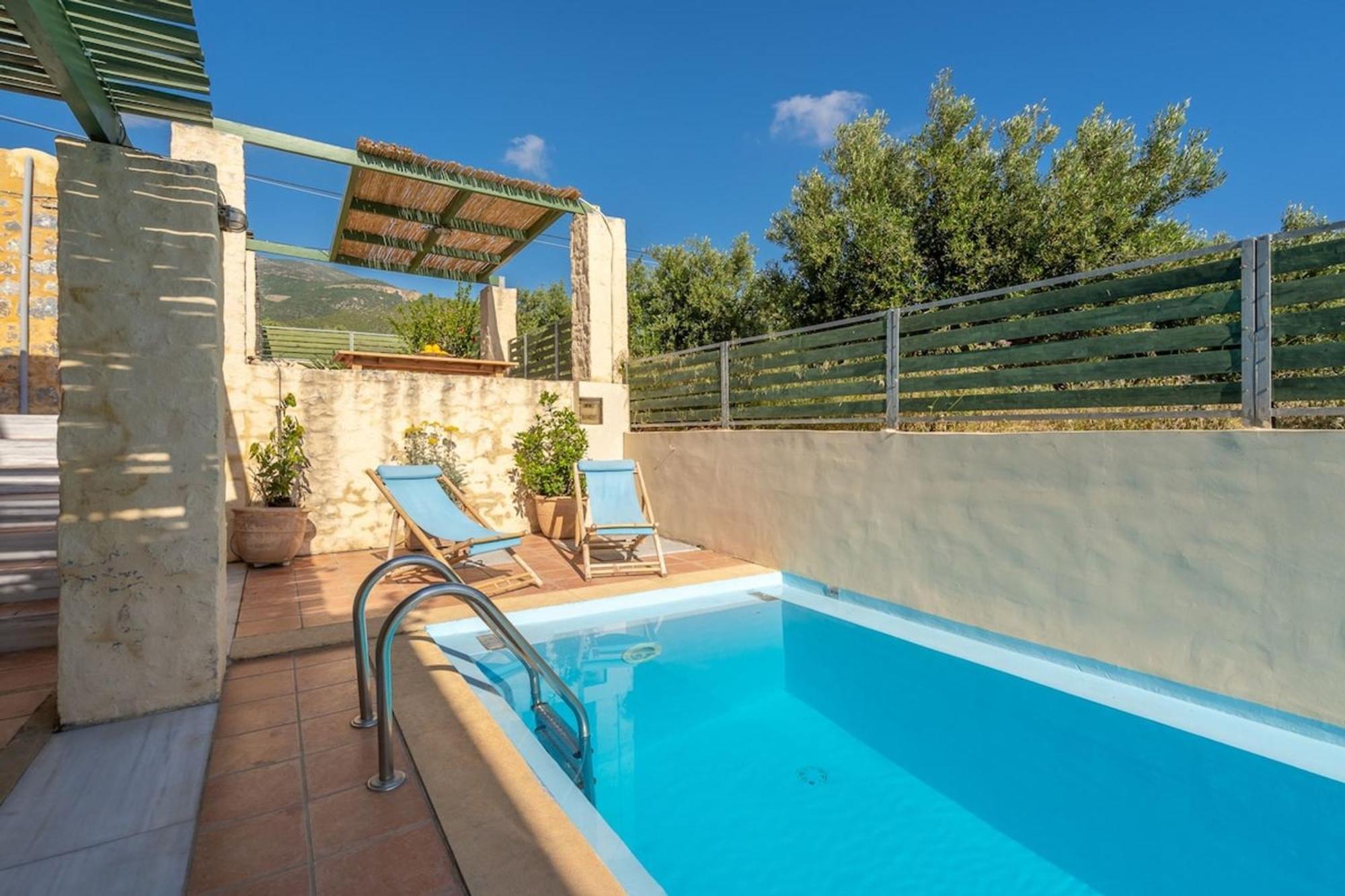 Villa Mediterranea, With Heated Pool Livadia  Экстерьер фото