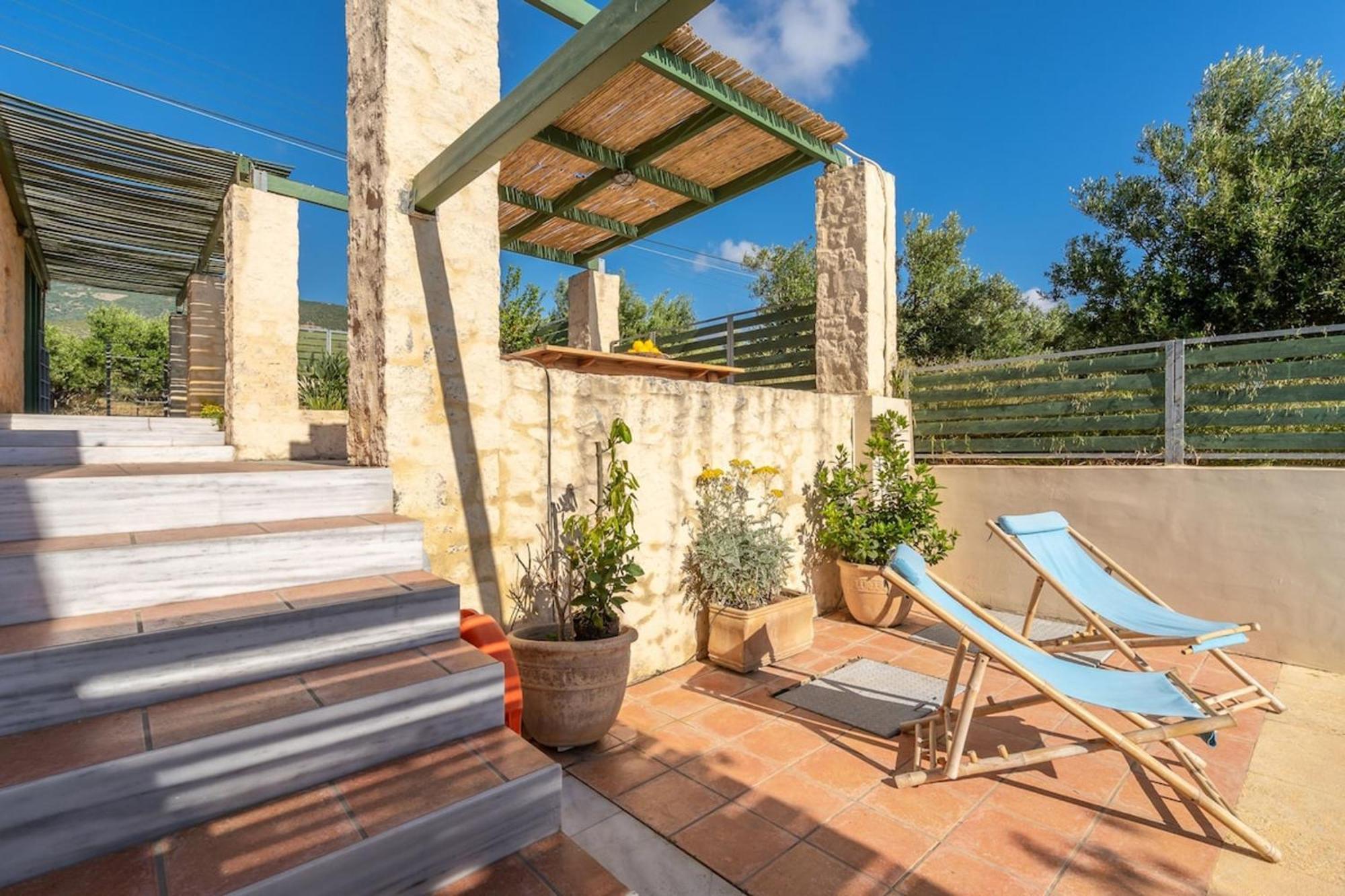 Villa Mediterranea, With Heated Pool Livadia  Экстерьер фото